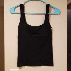 Free People Square One Seamless Cami Black M:L